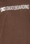Camiseta DC Shoes Tall Fit Skateboarding Marrom - Marca DC Shoes