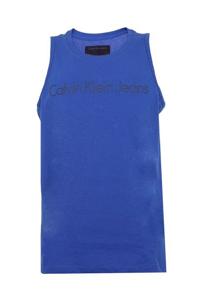 Regata Calvin Klein Kids Basic Azul - Marca Calvin Klein Kids