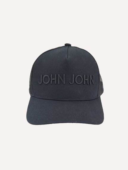 Boné John John Trucker Basic Embroidery Logo Preto - Marca John John
