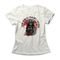 Camiseta Feminina Samurai Warrior - Off White - Marca Studio Geek 