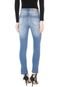 Calça Jeans Biotipo Skinny Recortes Azul - Marca Biotipo