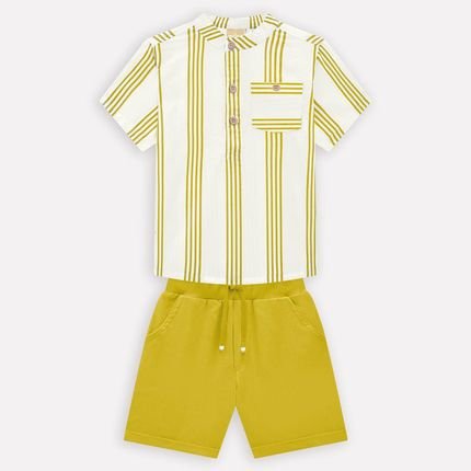 Conjunto Infantil Menino Milon Verde - Marca Milon