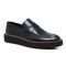 Sapato Masculino Malbork Casual Loafer em Couro Preto Sola Borracha 2401_01P - Marca Malbork