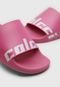 Chinelo Slide Colcci Logo Rosa - Marca Colcci