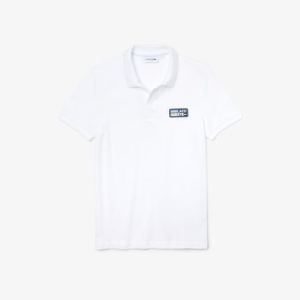 Polo Lacoste Regular Fit Branco - Marca Lacoste