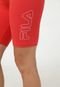 Bermuda Ciclista Fila Basic Outline Vermelha - Marca Fila