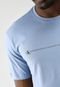 Camiseta Calvin Klein Jeans Reta Logo Azul - Marca Calvin Klein Jeans