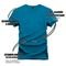Camiseta Plus Size Premium Malha Confortável Estampada Urso Positive Frente e Costas - Azul - Marca Nexstar
