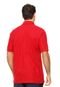 Camisa Polo Aleatory Tradicional Bordado Vermelha - Marca Aleatory