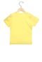 Camiseta Manga Curta  Rovitex Infantil Basic Amarela - Marca Rovitex