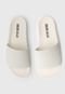 Chinelo Slide Colcci Logo Off-White - Marca Colcci