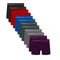 Kit Cuecas Box Lisa Microfibra Sem Costura 12 Unidades Colorido - Marca Altomax