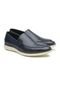 Sapato Casual Azul Marinho em Couro 45881 - Marca Madok