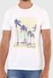 Camiseta Colcci Tropical Off-White - Marca Colcci