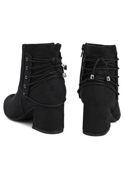 Botin discount dama negro