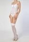 Corselet Dream Branco - Marca Pink Connection