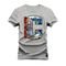 Camiseta Plus Size Premium Estampada Algodão Chicago City - Cinza - Marca Nexstar