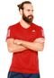 Camiseta adidas RS SS Tee Vermelha - Marca adidas Performance