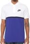 Camisa Polo Nike Sportswear Reta Matchup Branca/Azul - Marca Nike Sportswear