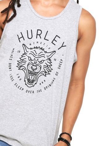 Regata Hurley Wolf Cinza