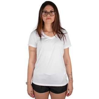 Camiseta Under Armour Tech V Neck Feminina Branco