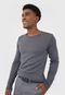 Suéter Dupla Face Calvin Klein Jeans Tricot Listrado Vinho/Azul-Marinho - Marca Calvin Klein Jeans