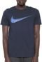 Camiseta Nike Sportswear Hangtag Swoosh Azul-marinho - Marca Nike Sportswear