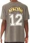 Camiseta NBA Especial Brooklyn Nets Cinza Mescla Escuro - Marca NBA