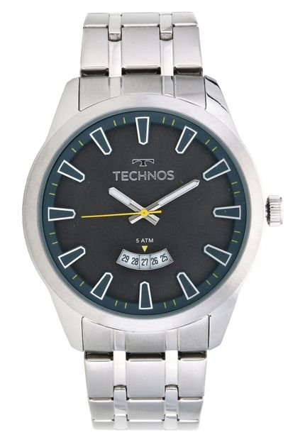 Relógio Technos 2115KZB/1C Prata - Marca Technos 