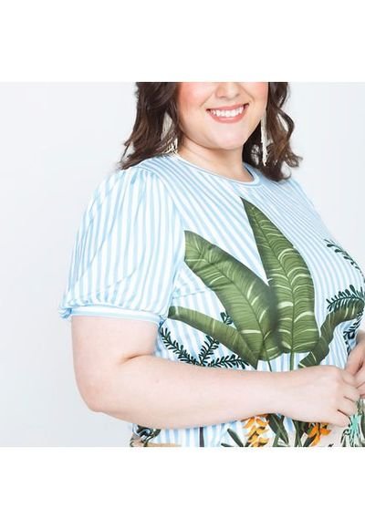 CAMISETA TALLAS GRANDES MANGA CORTA ADRISSA Compra Ahora