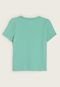 Camiseta Infantil GAP Logo Verde - Marca GAP