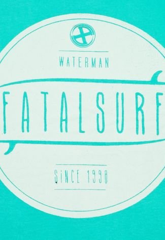 Camiseta Fatal Surf Waterman Verde