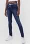 Calça Jeans GRIFLE COMPANY Skinny Estonada Azul-Marinho - Marca GRIFLE COMPANY