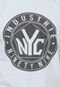 Camiseta Industrie NYC Circle Cinza/Preta - Marca Industrie