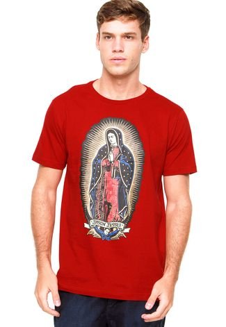 Camiseta Santa Cruz Jesse Guadalupe Vermelho