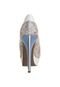 Peep Toe Crysalis Bicolor Off-White - Marca Crysalis