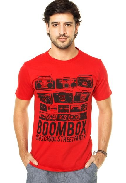 Camiseta FiveBlu Estampa Vermelha - Marca FiveBlu