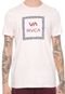 Camiseta RVCA Va All The Ways Rosa - Marca RVCA