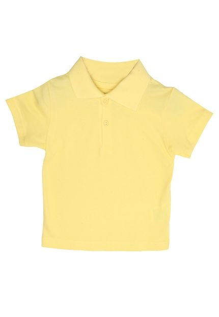 Camisa Polo Rovitex Menino Amarelo - Marca Rovitex