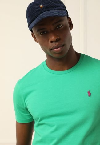 Camiseta Polo Ralph Lauren Logo Verde Compre Agora Dafiti Brasil