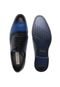 Sapato Social Couro Rafarillo Recortes Azul - Marca Rafarillo