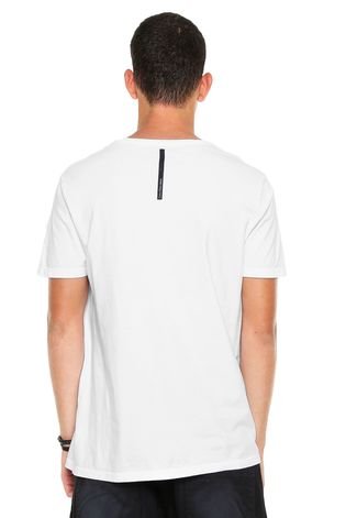 Camiseta Calvin Klein Jeans Silk Branca