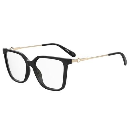 Armação de Óculos Moschino Love Mol612 807 - 52 Preto - Marca Love Moschino