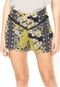 Short Malwee Estampado Amarelo - Marca Malwee