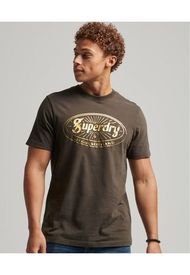Superdry Camiseta Para Hombre Vintage Lightning Logo Superdry