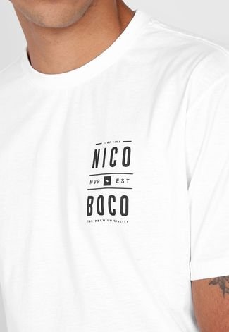 Camiseta Nicoboco Pix Branca