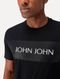 Camiseta John John Masculina Regular Logo Hive Preta - Marca John John