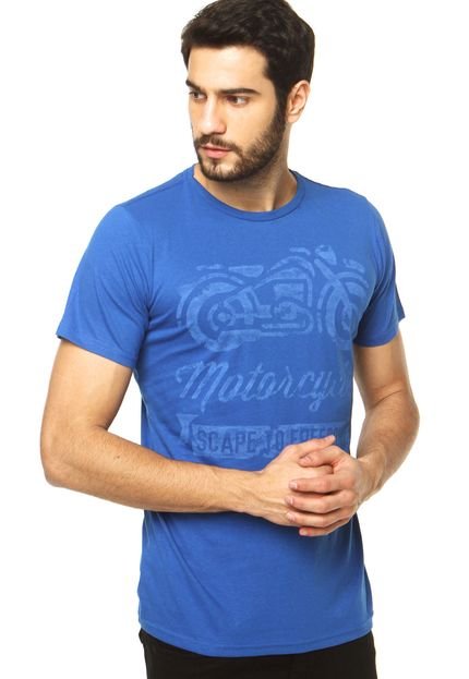 Camiseta Lemon Grove Estampa Azul - Marca Lemon Grove