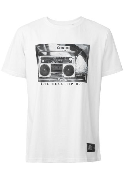 Camiseta Starter Rap City Trhh Branca - Marca S Starter