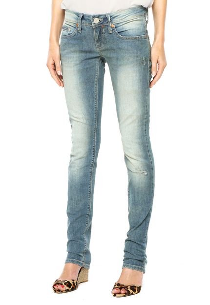 Calça Jeans Calvin Klein Jeans Super Skinny Basic Azul - Marca Calvin Klein Jeans